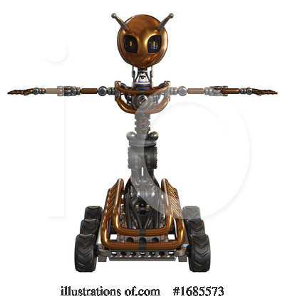 Royalty-Free (RF) Robot Clipart Illustration by Leo Blanchette - Stock Sample #1685573