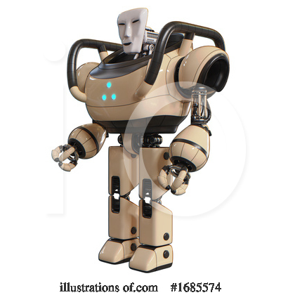 Royalty-Free (RF) Robot Clipart Illustration by Leo Blanchette - Stock Sample #1685574