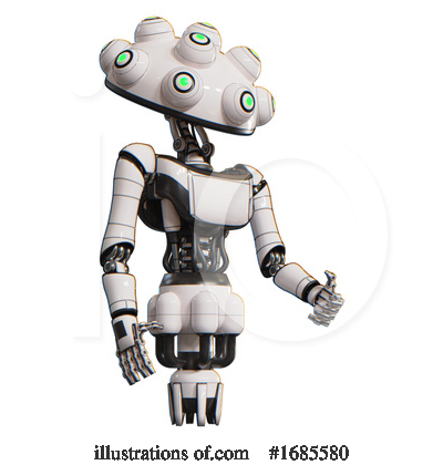 Royalty-Free (RF) Robot Clipart Illustration by Leo Blanchette - Stock Sample #1685580