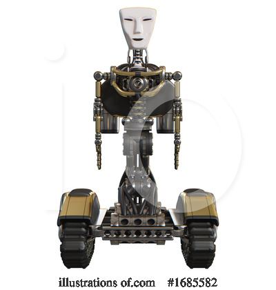 Royalty-Free (RF) Robot Clipart Illustration by Leo Blanchette - Stock Sample #1685582