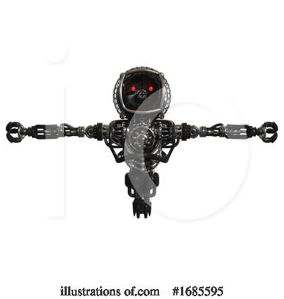Royalty-Free (RF) Robot Clipart Illustration by Leo Blanchette - Stock Sample #1685595