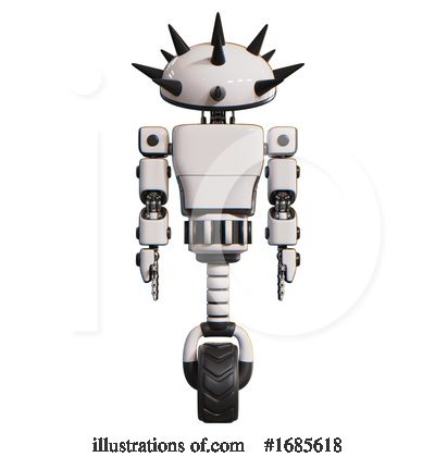 Royalty-Free (RF) Robot Clipart Illustration by Leo Blanchette - Stock Sample #1685618
