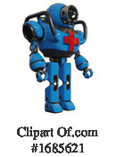 Robot Clipart #1685621 by Leo Blanchette