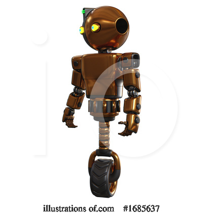 Royalty-Free (RF) Robot Clipart Illustration by Leo Blanchette - Stock Sample #1685637