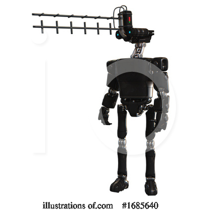 Royalty-Free (RF) Robot Clipart Illustration by Leo Blanchette - Stock Sample #1685640