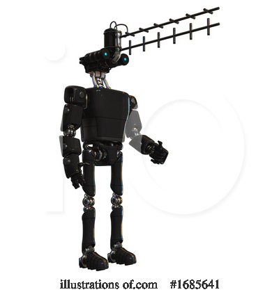 Royalty-Free (RF) Robot Clipart Illustration by Leo Blanchette - Stock Sample #1685641