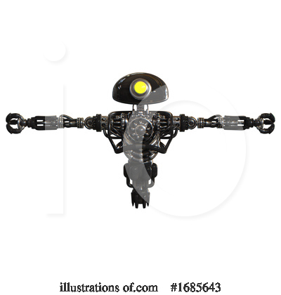 Royalty-Free (RF) Robot Clipart Illustration by Leo Blanchette - Stock Sample #1685643