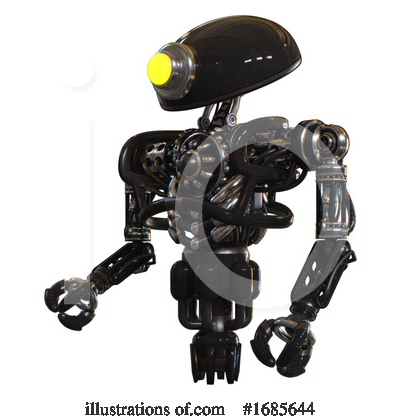 Royalty-Free (RF) Robot Clipart Illustration by Leo Blanchette - Stock Sample #1685644