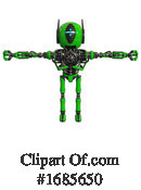 Robot Clipart #1685650 by Leo Blanchette