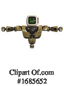 Robot Clipart #1685652 by Leo Blanchette