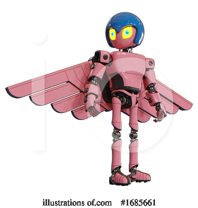 Royalty-Free (RF) Robot Clipart Illustration by Leo Blanchette - Stock Sample #1685661