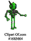 Robot Clipart #1685664 by Leo Blanchette