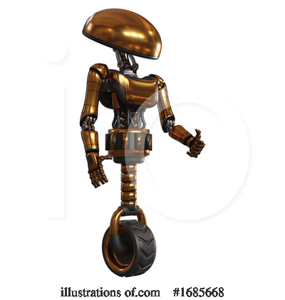Royalty-Free (RF) Robot Clipart Illustration by Leo Blanchette - Stock Sample #1685668