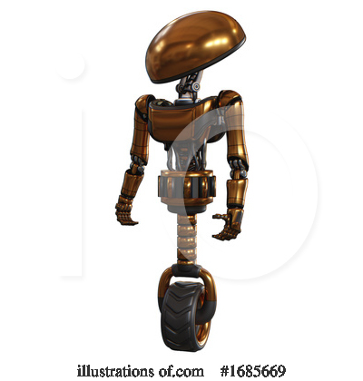 Royalty-Free (RF) Robot Clipart Illustration by Leo Blanchette - Stock Sample #1685669