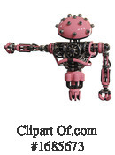 Robot Clipart #1685673 by Leo Blanchette