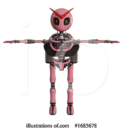 Royalty-Free (RF) Robot Clipart Illustration by Leo Blanchette - Stock Sample #1685678
