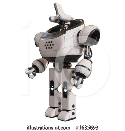 Royalty-Free (RF) Robot Clipart Illustration by Leo Blanchette - Stock Sample #1685693