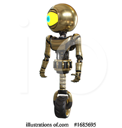Royalty-Free (RF) Robot Clipart Illustration by Leo Blanchette - Stock Sample #1685695