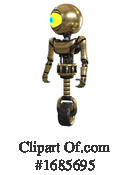 Robot Clipart #1685695 by Leo Blanchette
