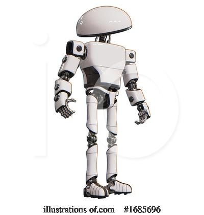 Royalty-Free (RF) Robot Clipart Illustration by Leo Blanchette - Stock Sample #1685696