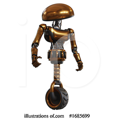 Royalty-Free (RF) Robot Clipart Illustration by Leo Blanchette - Stock Sample #1685699