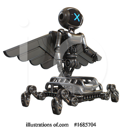 Royalty-Free (RF) Robot Clipart Illustration by Leo Blanchette - Stock Sample #1685704