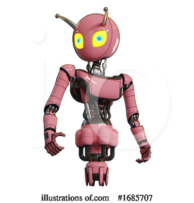 Royalty-Free (RF) Robot Clipart Illustration by Leo Blanchette - Stock Sample #1685707