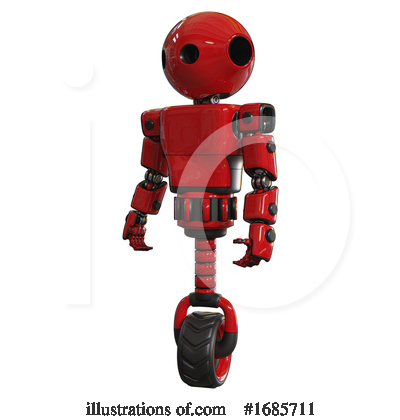 Royalty-Free (RF) Robot Clipart Illustration by Leo Blanchette - Stock Sample #1685711