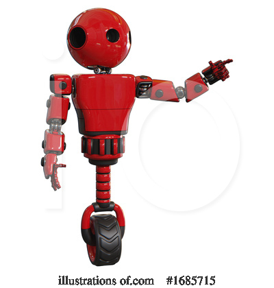 Royalty-Free (RF) Robot Clipart Illustration by Leo Blanchette - Stock Sample #1685715