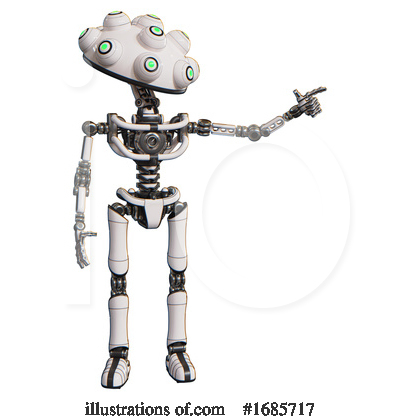 Royalty-Free (RF) Robot Clipart Illustration by Leo Blanchette - Stock Sample #1685717