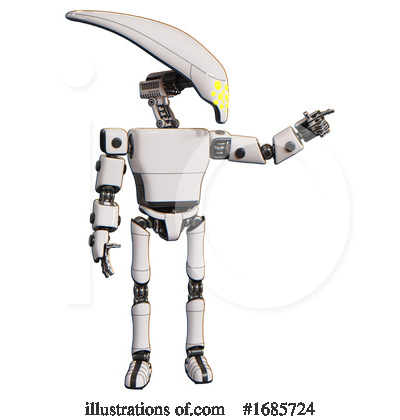 Royalty-Free (RF) Robot Clipart Illustration by Leo Blanchette - Stock Sample #1685724