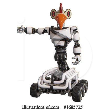 Royalty-Free (RF) Robot Clipart Illustration by Leo Blanchette - Stock Sample #1685725