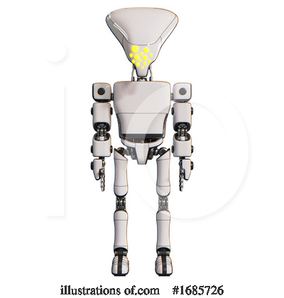 Royalty-Free (RF) Robot Clipart Illustration by Leo Blanchette - Stock Sample #1685726
