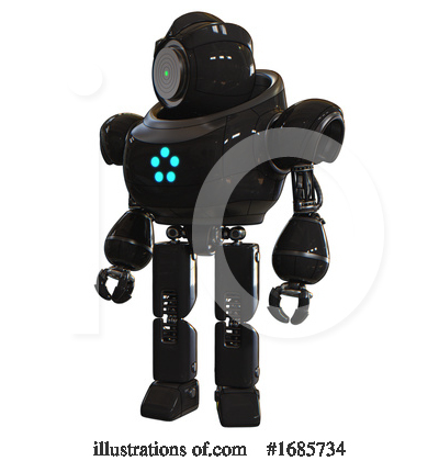 Royalty-Free (RF) Robot Clipart Illustration by Leo Blanchette - Stock Sample #1685734