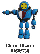 Robot Clipart #1685738 by Leo Blanchette