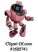 Robot Clipart #1685741 by Leo Blanchette