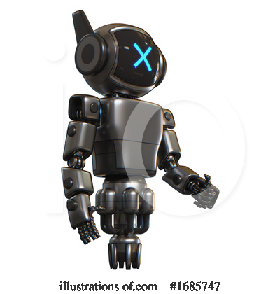 Royalty-Free (RF) Robot Clipart Illustration by Leo Blanchette - Stock Sample #1685747