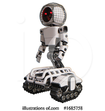Royalty-Free (RF) Robot Clipart Illustration by Leo Blanchette - Stock Sample #1685758