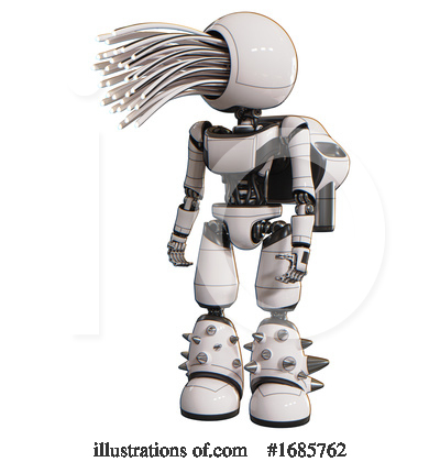 Royalty-Free (RF) Robot Clipart Illustration by Leo Blanchette - Stock Sample #1685762