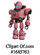 Robot Clipart #1685763 by Leo Blanchette