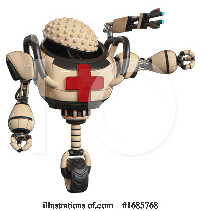 Royalty-Free (RF) Robot Clipart Illustration by Leo Blanchette - Stock Sample #1685768