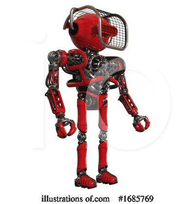 Royalty-Free (RF) Robot Clipart Illustration by Leo Blanchette - Stock Sample #1685769
