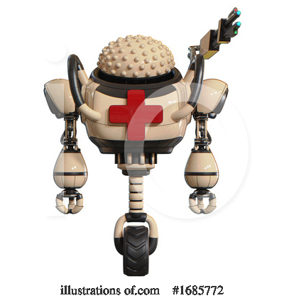 Royalty-Free (RF) Robot Clipart Illustration by Leo Blanchette - Stock Sample #1685772