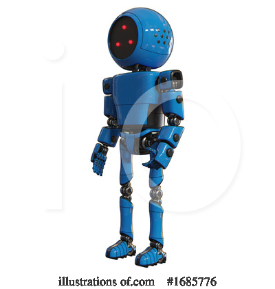 Royalty-Free (RF) Robot Clipart Illustration by Leo Blanchette - Stock Sample #1685776