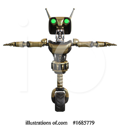 Royalty-Free (RF) Robot Clipart Illustration by Leo Blanchette - Stock Sample #1685779