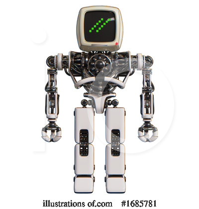 Royalty-Free (RF) Robot Clipart Illustration by Leo Blanchette - Stock Sample #1685781