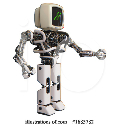 Royalty-Free (RF) Robot Clipart Illustration by Leo Blanchette - Stock Sample #1685782