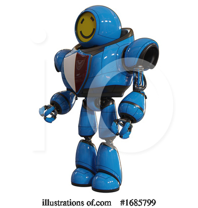 Royalty-Free (RF) Robot Clipart Illustration by Leo Blanchette - Stock Sample #1685799