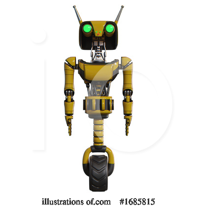Royalty-Free (RF) Robot Clipart Illustration by Leo Blanchette - Stock Sample #1685815