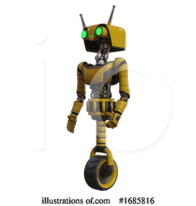 Royalty-Free (RF) Robot Clipart Illustration by Leo Blanchette - Stock Sample #1685816